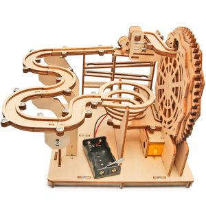 ชุดรางลูกแก้ว DIY (DIY Wooden Marble Run Kit)