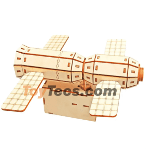 แคปซูลอวกาศไฟฟ้า Electric Space Capsule โมเดลแคปซูลอวกาศไฟฟ้า ของเล่นแคปซูลอวกาศไฟฟ้า DIY ไม้การทดลองวิทยาศาสตร์ของเล่นเด็ก ของเล่นฝึกทักษะ